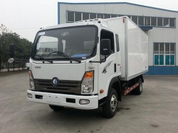 Sino truck 6 wheeler 10 wheeler refrigerator car cooling box truck