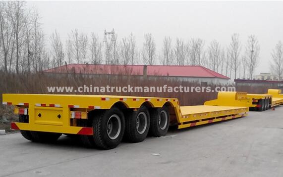 transport machines and other goods used low bed semi trailers