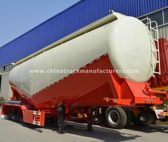 3 Axle 70 tons Cement Bulk Tanker Trailer