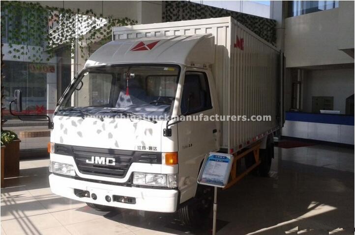 3-5ton China JMC small van truck