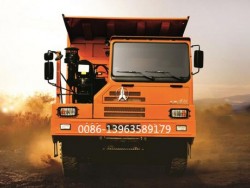 420HP Beiben 6x4 70 ton wide body mine dump truck