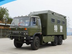Dongfeng 6x6 Off-road Army Military Camping Mobile Food Van Truck