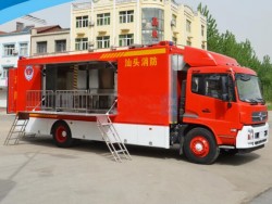 Special Customised DONGFENG Firefighting filed camping Mobile kitchen food truck