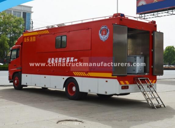 Special Customised DONGFENG Firefighting filed camping Mobile kitchen food truck