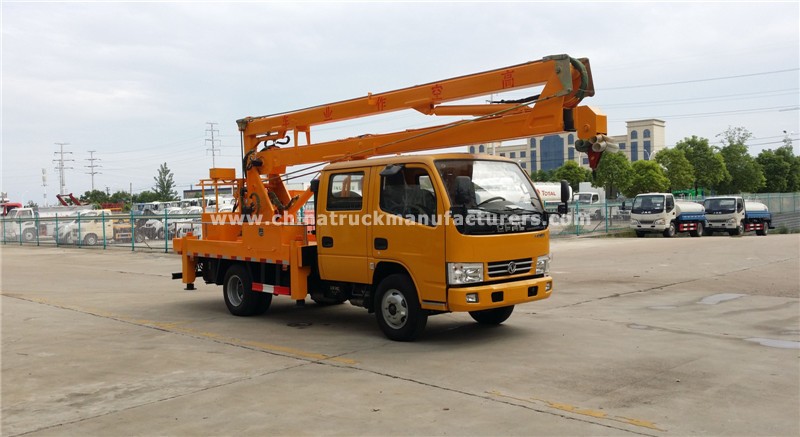 DONGFENG 4*2 Truck Mounted Hydraulic Lifting Platform 16m