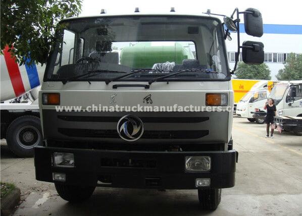 190hp dongfeng 4x2 6m3 small concrete mixer truck