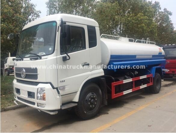10000 liter Dongfeng Tianjin 4x2 water carrier tanker truck