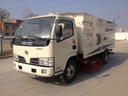 good quality dongfeng 4m3 sweeper machine