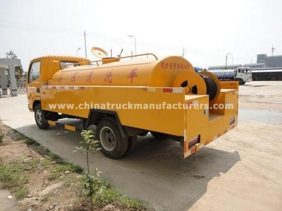 Dongfeng 3m3 high pressure cleaning truck