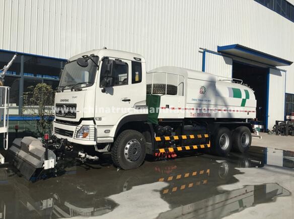 Dongfeng 6x4 street high pressure cleaning truck
