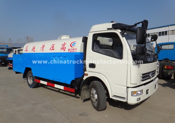 dongfeng 6m3 high pressure cleaning truck