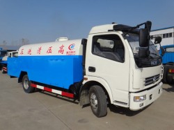 dongfeng 6m3 high pressure cleaning truck