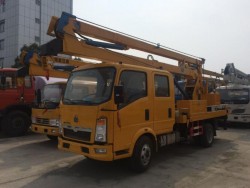 HOWO 18M High Working Platform Operation Truck