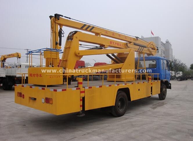 22-24m dongfeng 153 hydraulic lift truck
