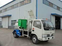 Dongfeng right left driving 4*2 eat hutch garbage truck