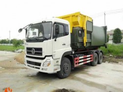 16000Liters Dongfeng Sealed and Independently Mobile Compression Refuse Station