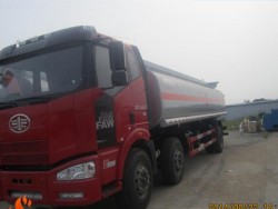 Factory direct sale 6x2 FAW 23cbm Aluminum alloy fuel tanker truck