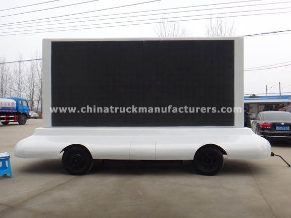 Full Color Commercial Advertising Outdoor Mobile Led Screen Trailer