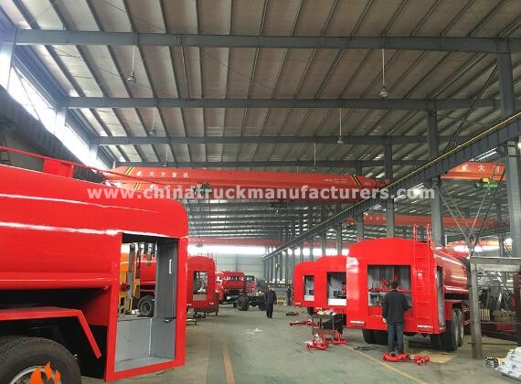 dongfeng 6x4 20000L water fire sprinkler truck