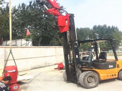 NEW design Hydraulic Small Mobile Floor Crane with loading 3