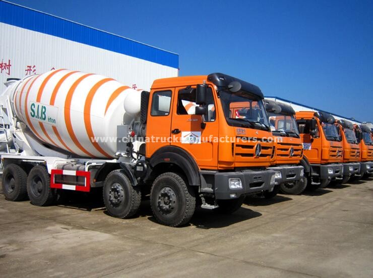 BEIBEN 8X4 concrete mixer truck 16cbm Euro 3