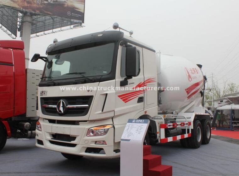 China BEIBEN 6x4 14m3 Cement Mixer Truck
