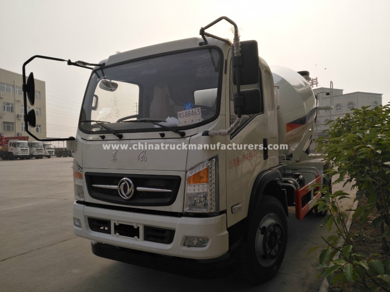 6m3 DongFeng 4x2 mini concrete mixer truck