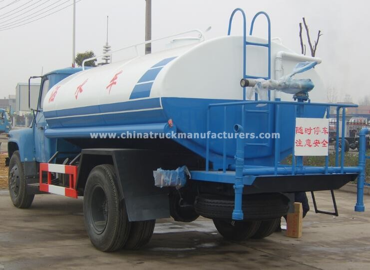 DONGFENG 4x2 8000 liters water tanker trucks