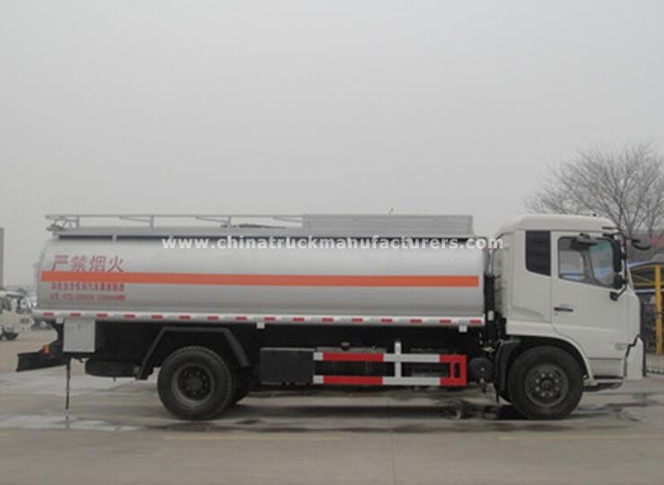 Dongfeng petroleum 15000liters oil tanker truck