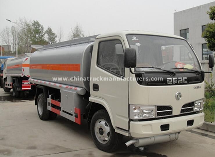 Dongfeng petroleum oil tanker truck 6000liters fuel tanks