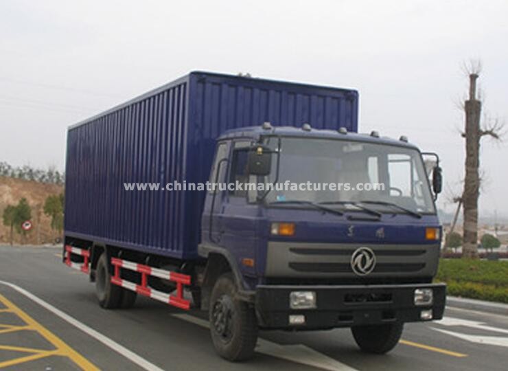 DONGFENG 4x2 190hp van cargo truck