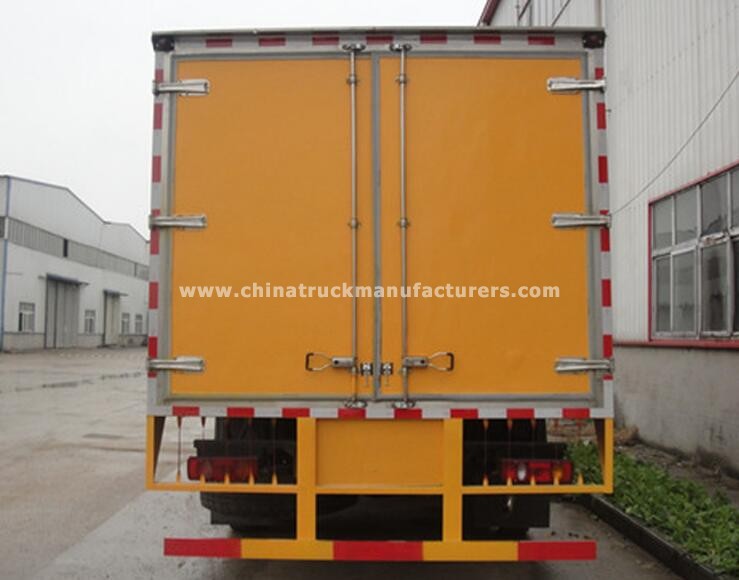 15Tons cargo truck /dry cargo delivery van With Tail Lift Platform