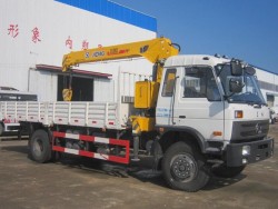 DONGFENG 5 ton mounted crane truck
