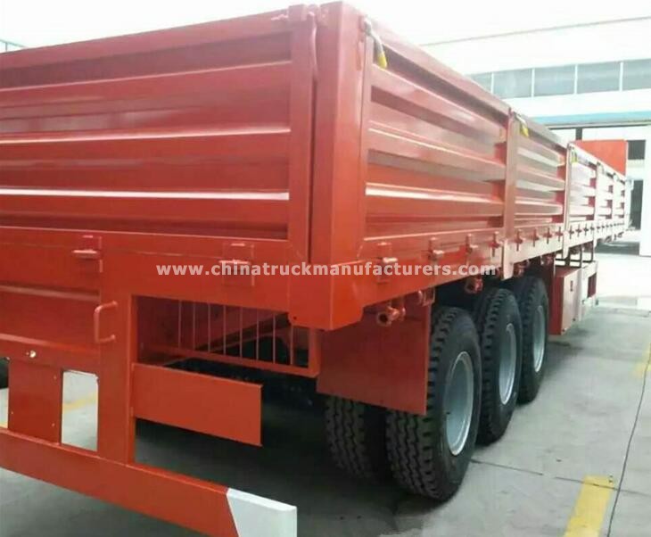 solid durable cargo semi trailer exported to India
