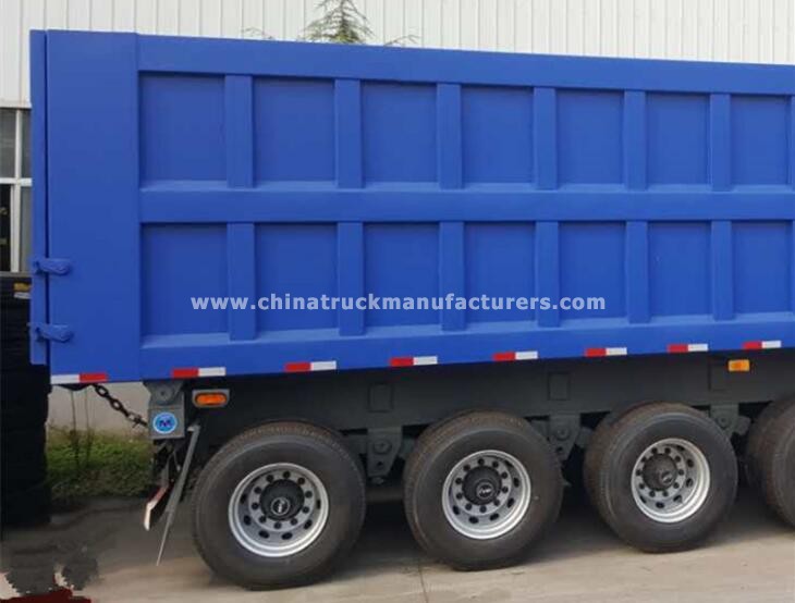 25 ton hydraulic cylinder dump Tipper lorry Trailer truck