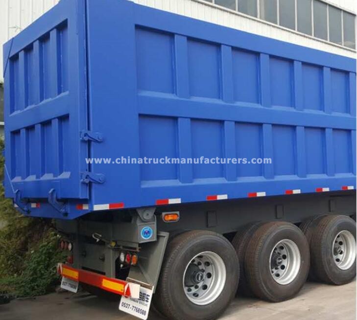 25 ton hydraulic cylinder dump Tipper lorry Trailer truck