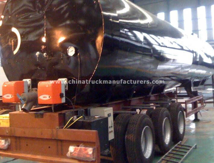 3 axles bitumen tanker trailer