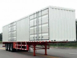 85 CBM big capacity van box trailer