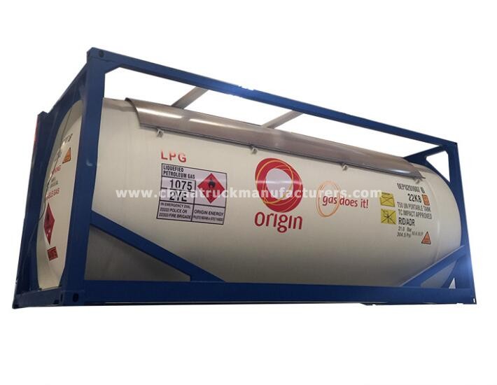 China supplier 20 ft T50 LPG tank container