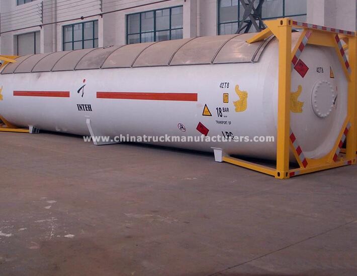 Factory manufacturer 40 ft LPG T50 tank container