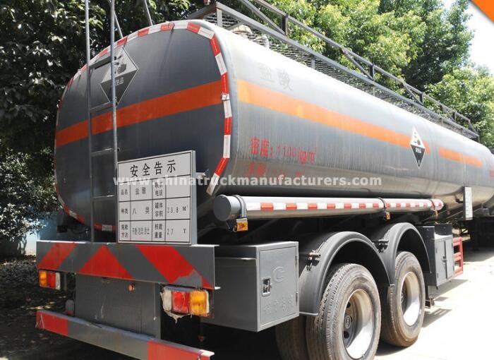 China 2 axles 6700 gallon tanker trailer