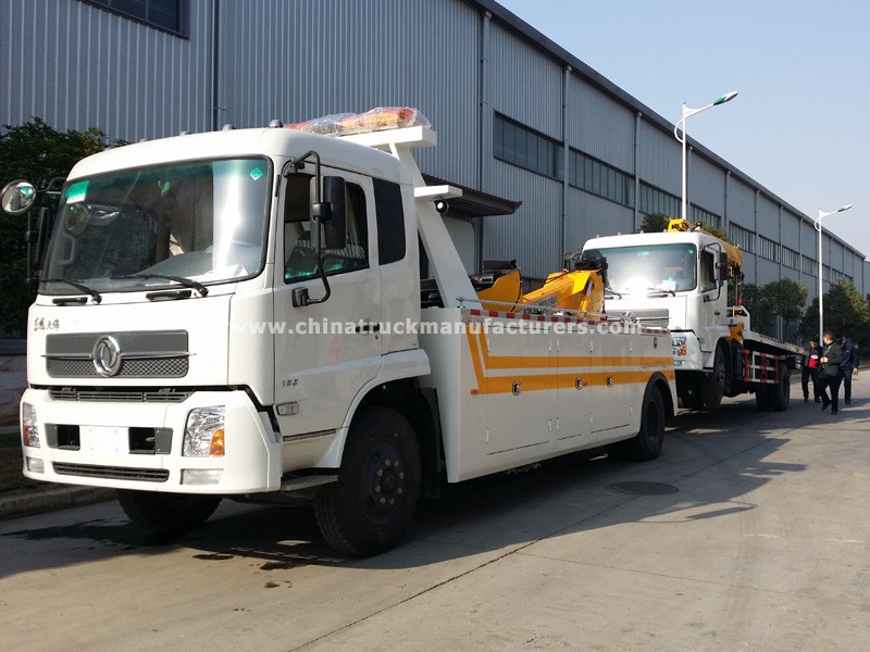 China 10 ton wrecker truck