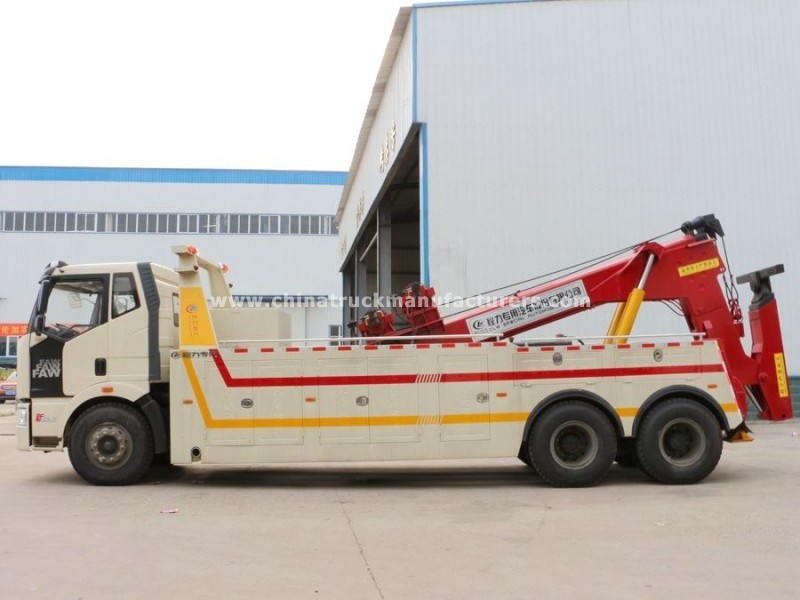 China FAW 16 ton rotator wrecker