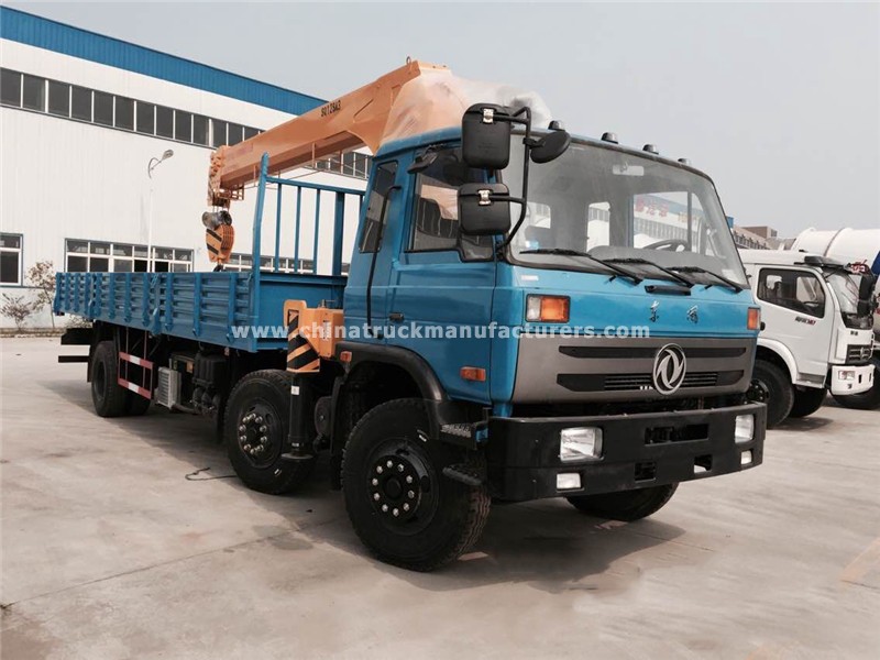 China 10 ton truck with crane