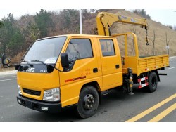 China one ton truck with crane