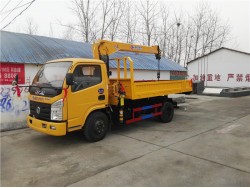 China 3 ton truck with crane