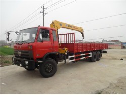 6*4 China 10 ton crane truck