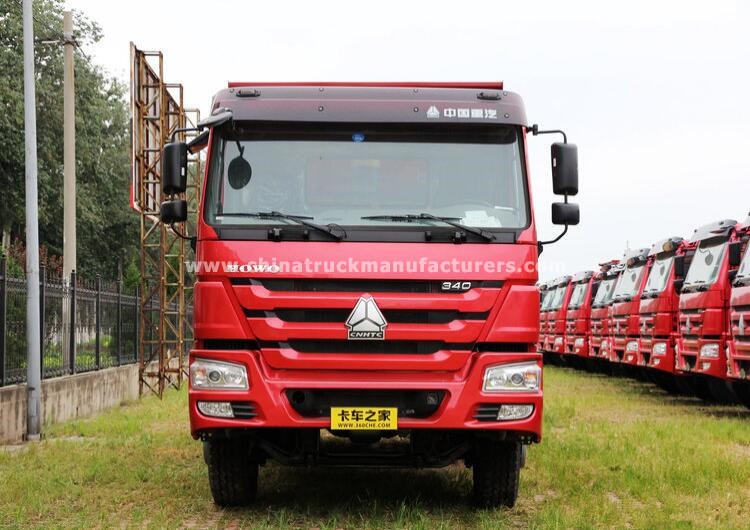 china 34 ton tipper truck