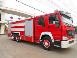 China 6x4 water/foam fire fighting truck