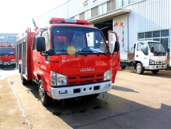 China 4x2 water/foam fire fighting truck